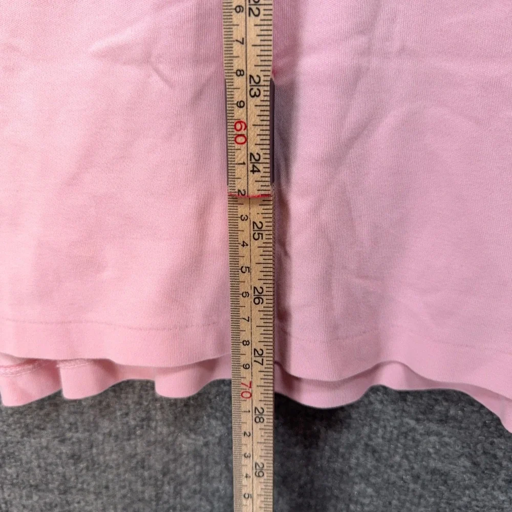 Polo Ralph Lauren Polo Shirt Mens Medium Pink Pony Custom Fit Classic Preppy